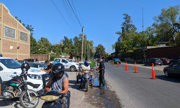 Florencio Varela - Operativo de interceptación en San Rudecindo